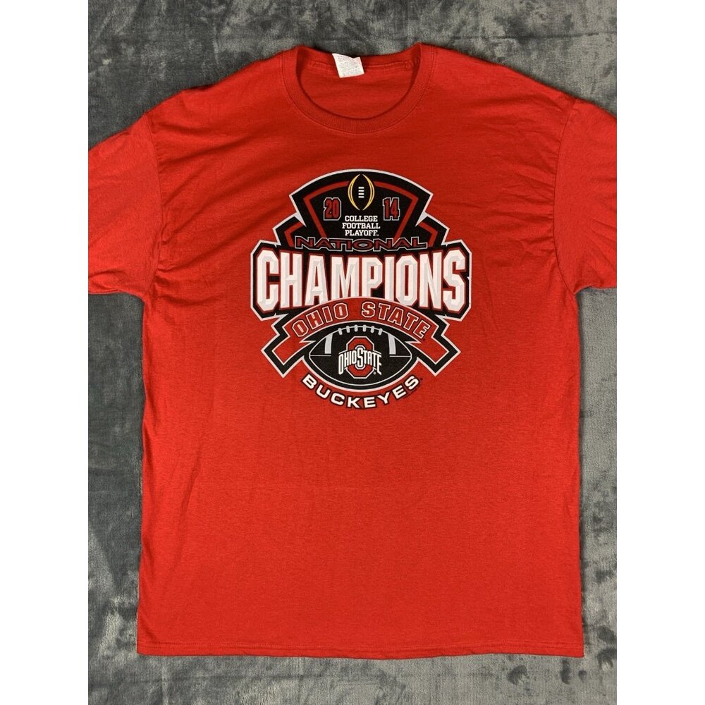 The Ohio State Buckeyes 2014 College Football Playoff National Champions T-shirt